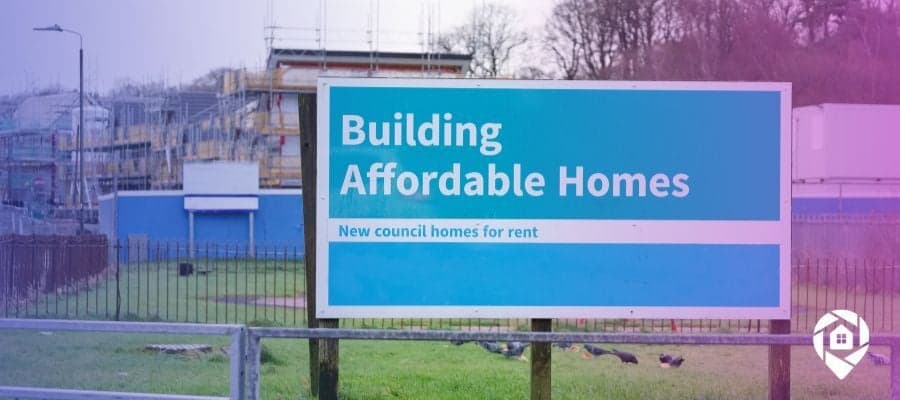 Building Affordable Homes billboard
