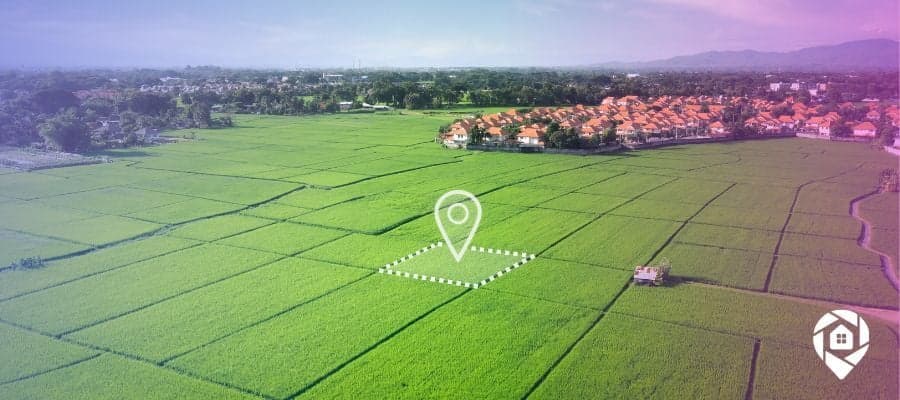 A parcel of land for sale
