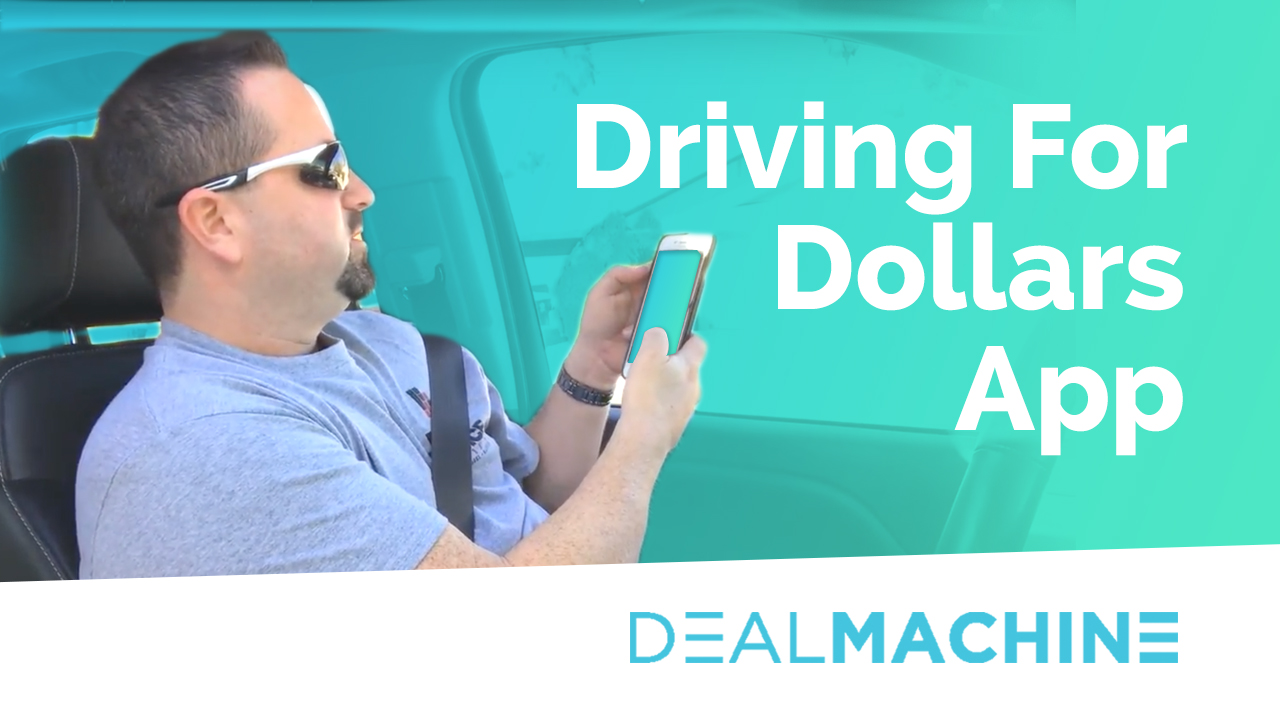 Driving for Dollars App - Instant Follow Up for Someone Who Hates Missing Deals