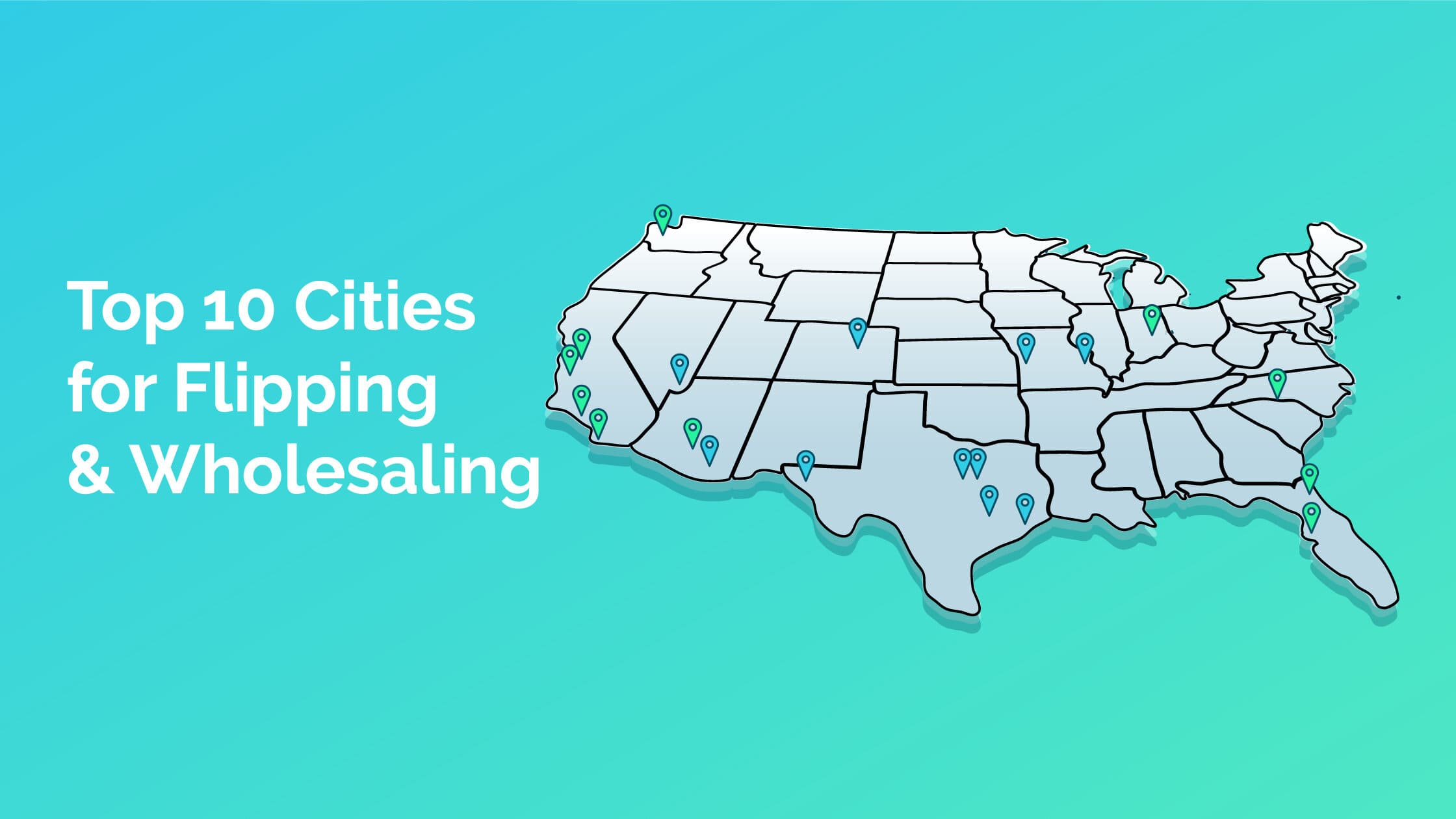 10 Best Cities for Flipping Houses & Wholesaling Real Estate