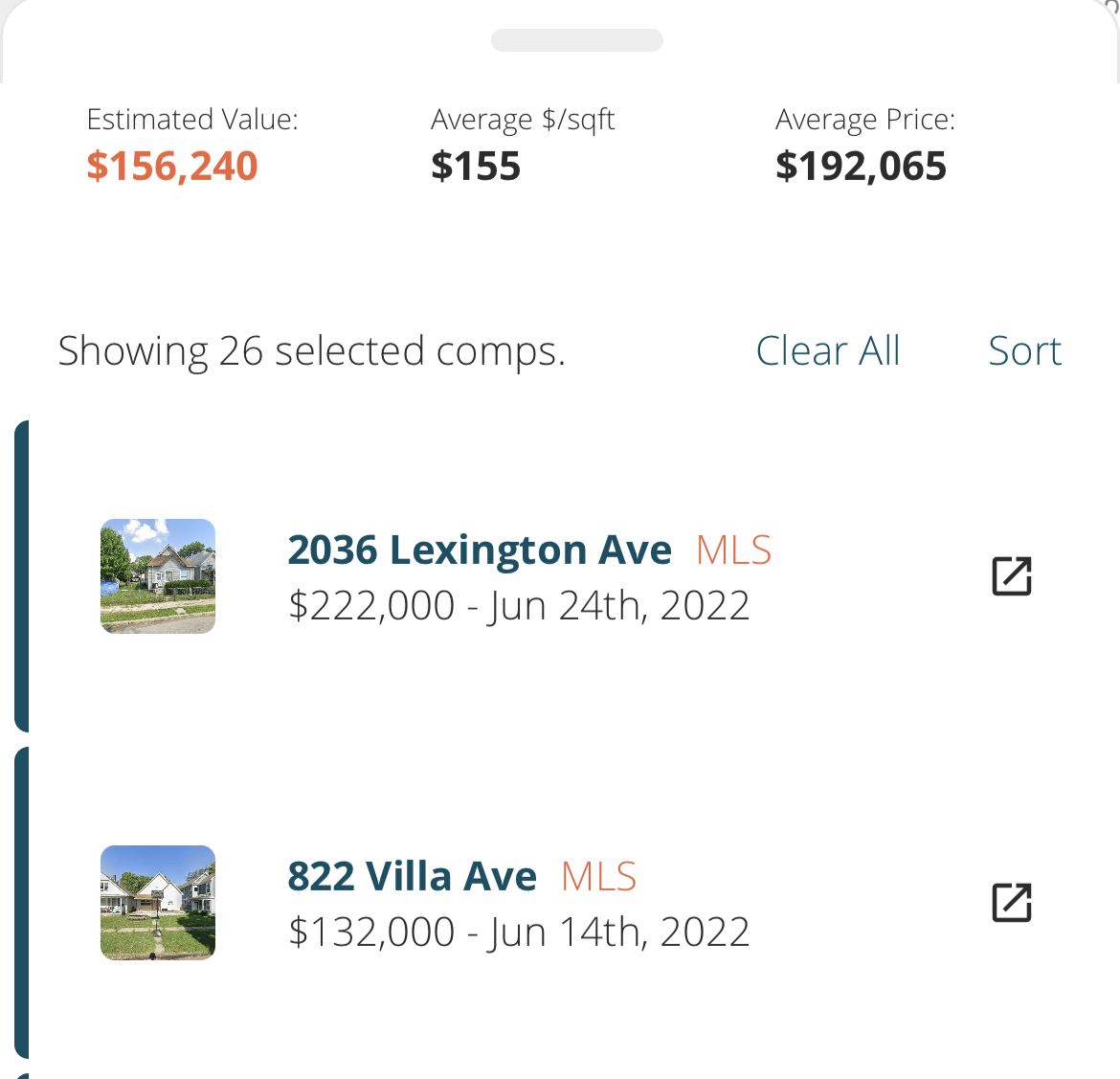 MLSPropertyComps