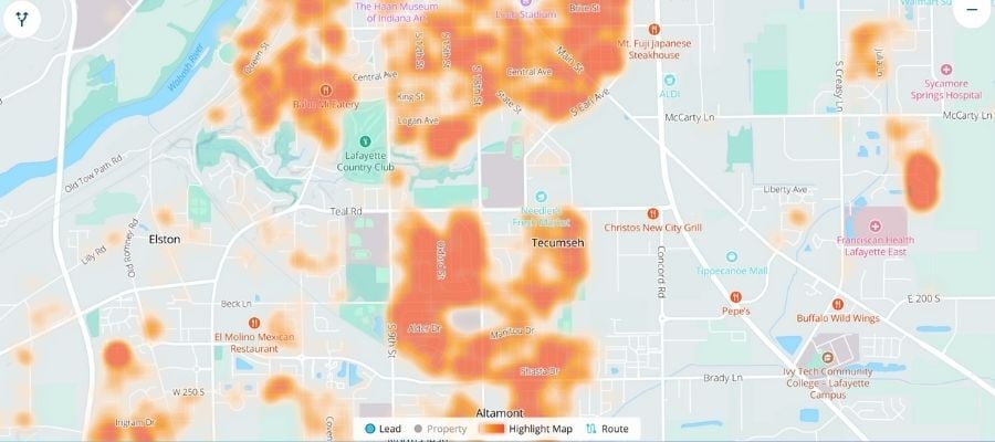 How Heat Maps in Real Estate Help Find Top Properties